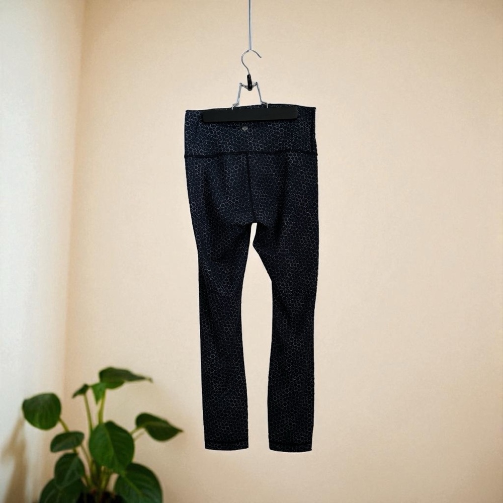 Lululemon Women’s Blue High Rise Star Pixel Leggings Size - Picture 3 of 11